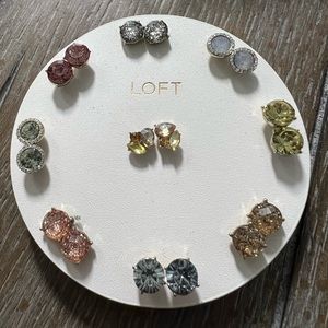 Loft Earrings 9 Pairs NWT